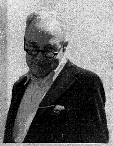 James Gibson in the mid 1970's. Photo by Hugh Coffman.